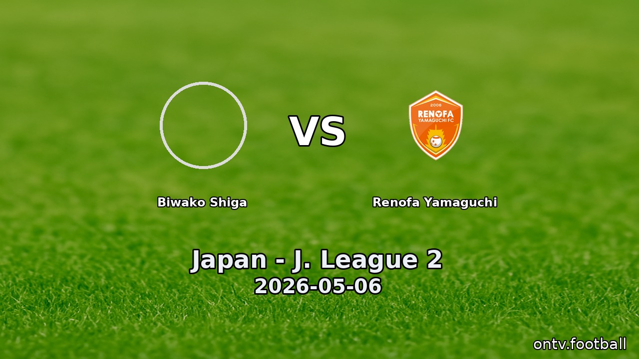 Biwako Shiga vs Renofa Yamaguchi