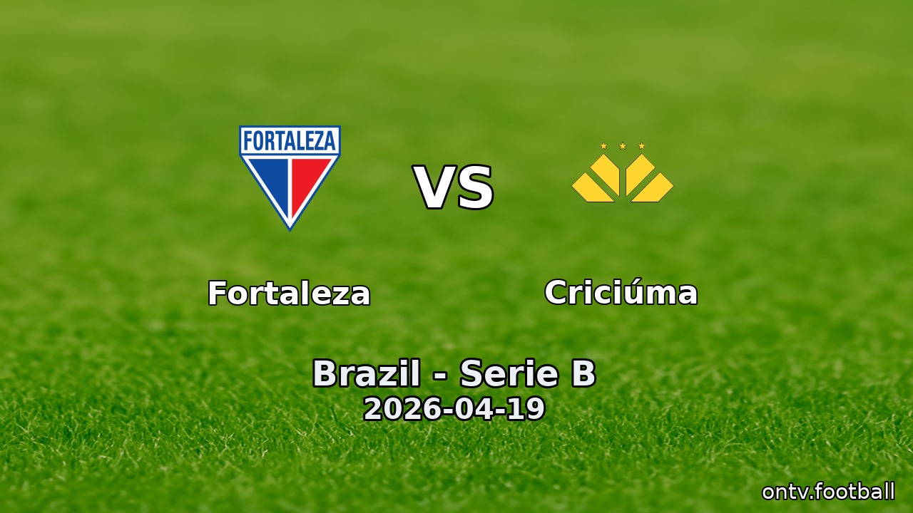 Fortaleza vs Criciúma