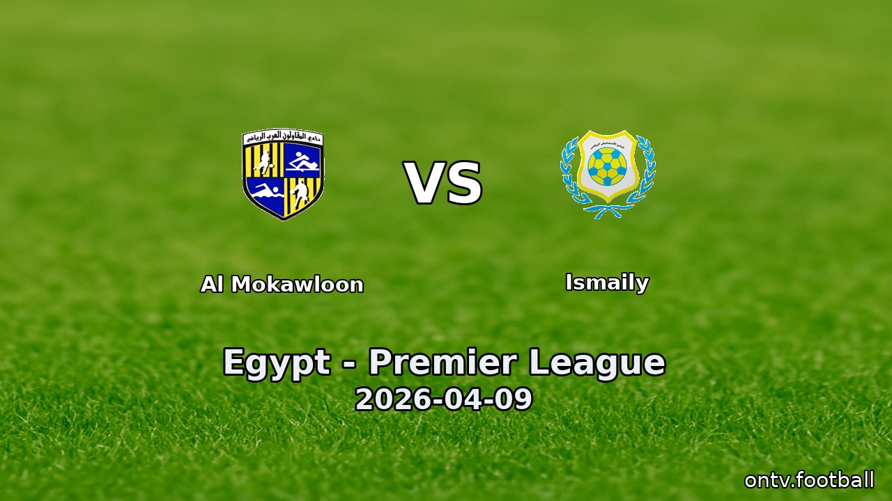 Al Mokawloon vs Ismaily