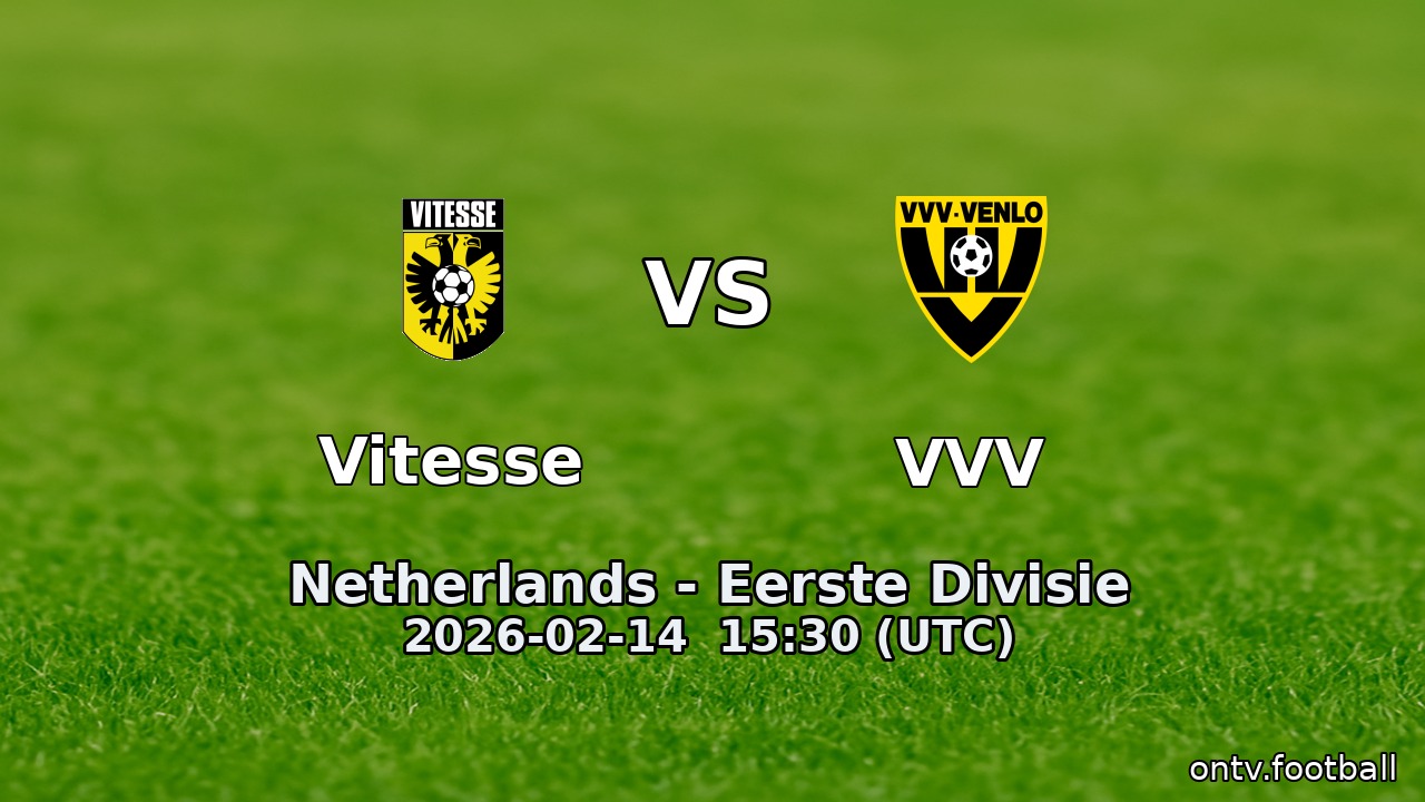 Vitesse vs VVV