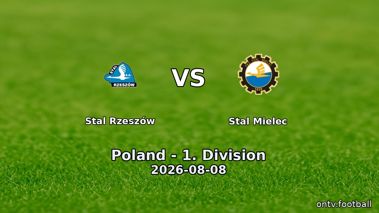 Stal Rzeszów vs Stal Mielec