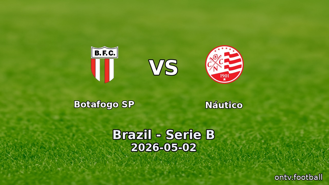 Botafogo SP vs Náutico