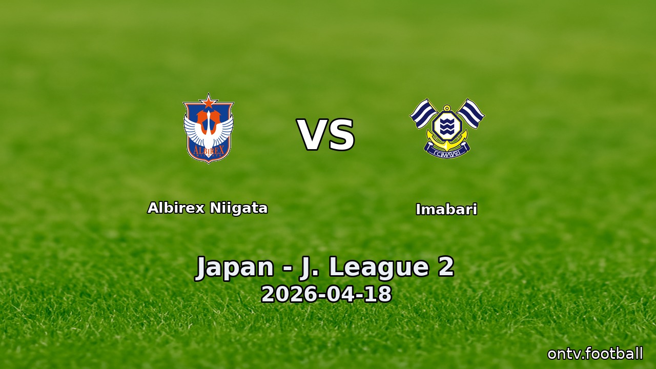 Albirex Niigata vs Imabari