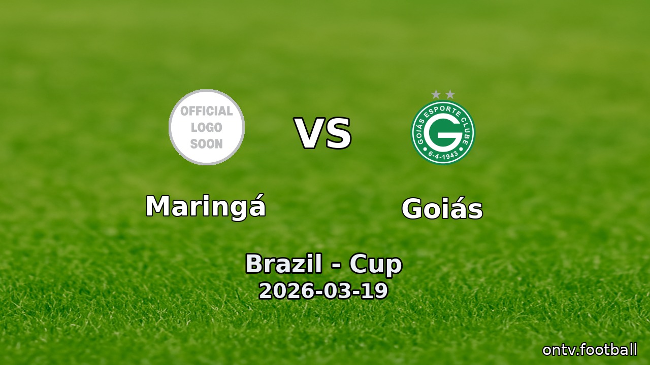 Maringá vs Goiás