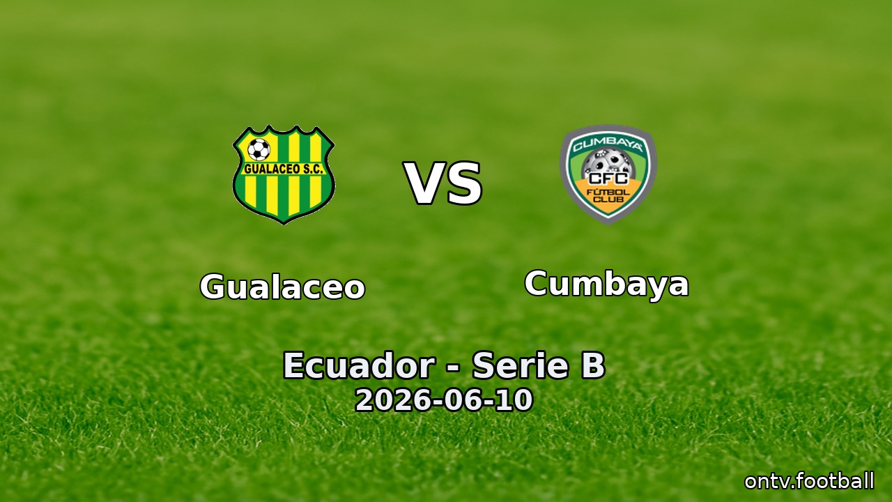 Gualaceo vs Cumbaya