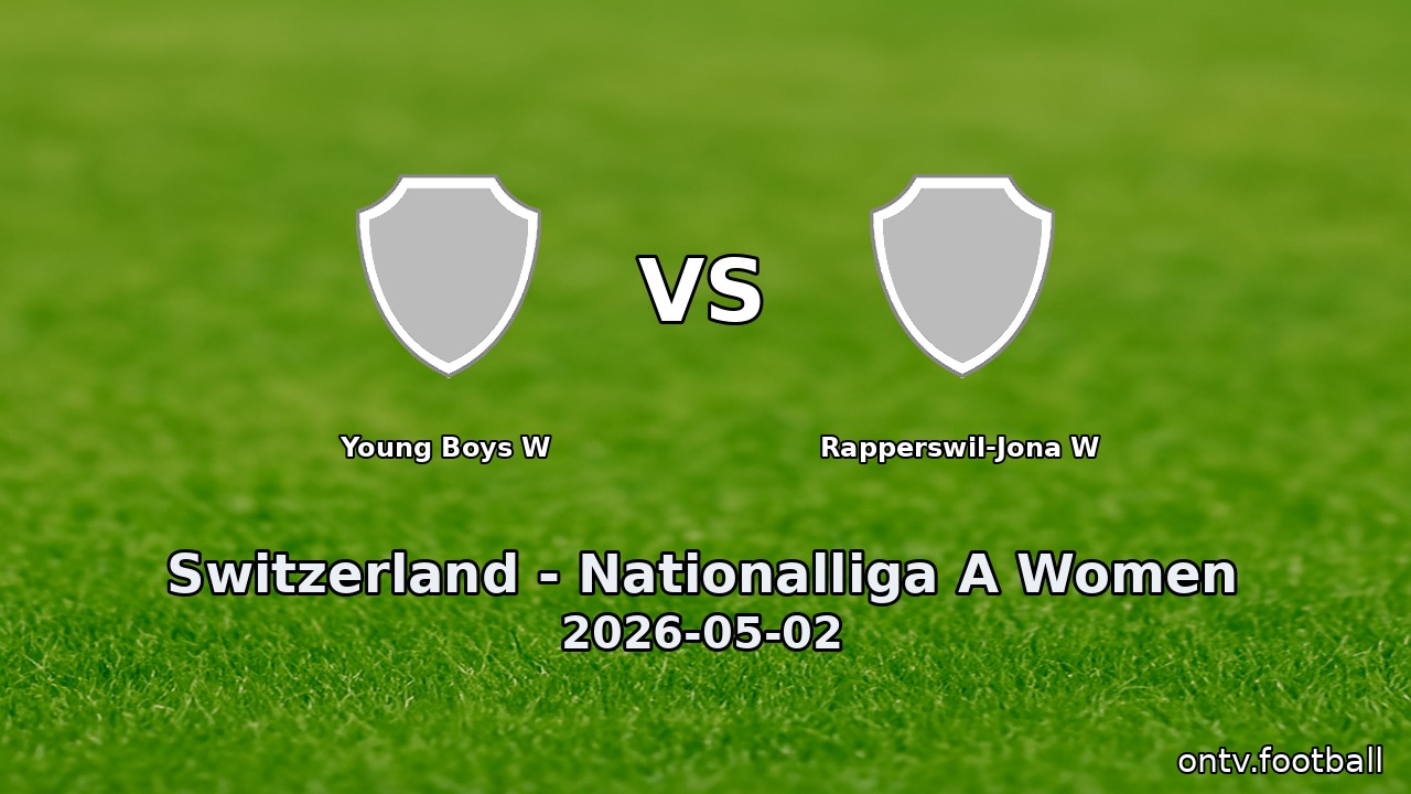 Young Boys W vs Rapperswil-Jona W