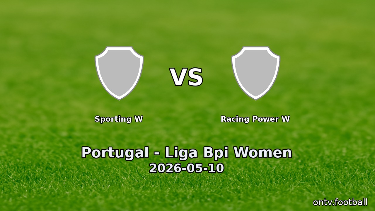 Sporting W vs Racing Power W