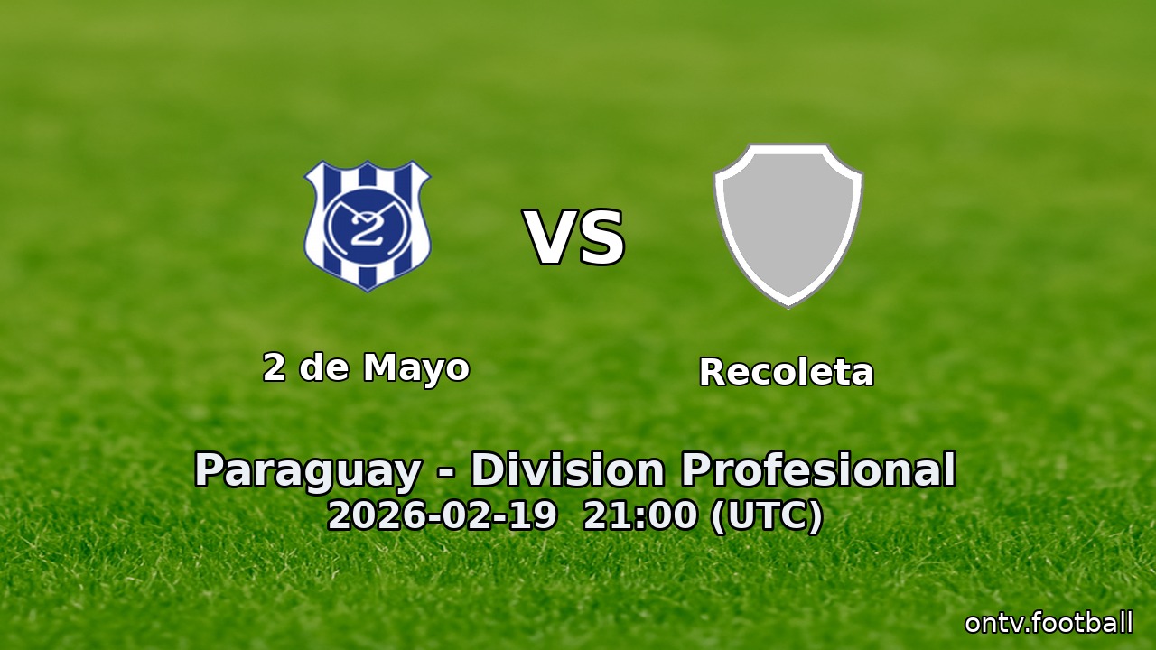 2 de Mayo vs Recoleta