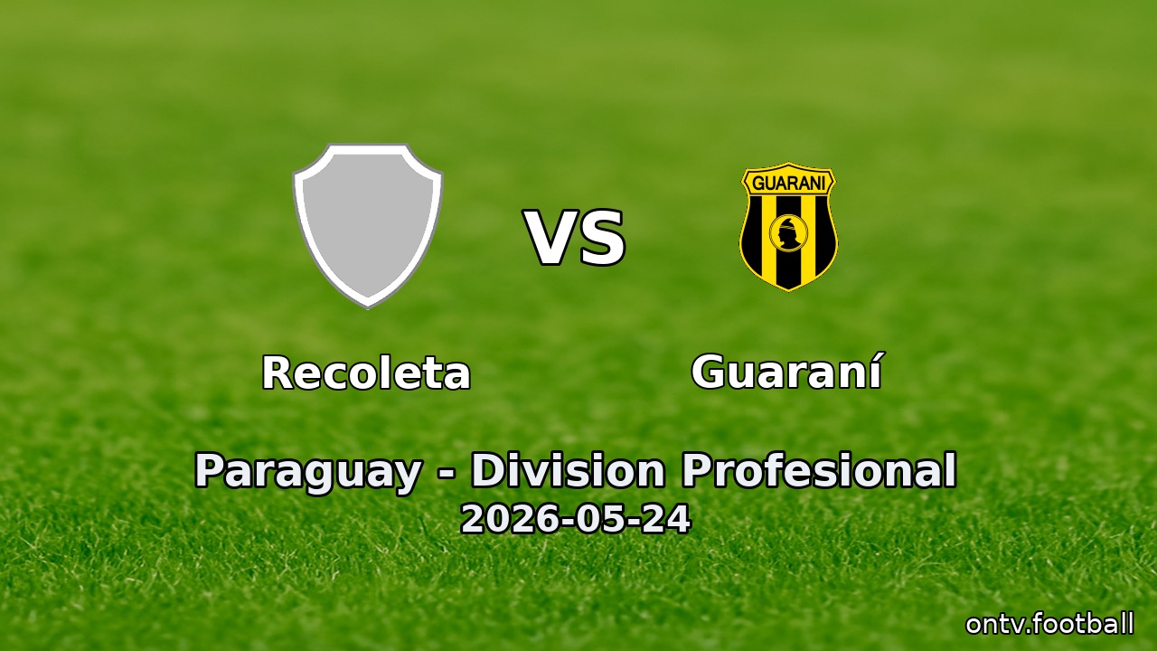 Recoleta vs Guaraní