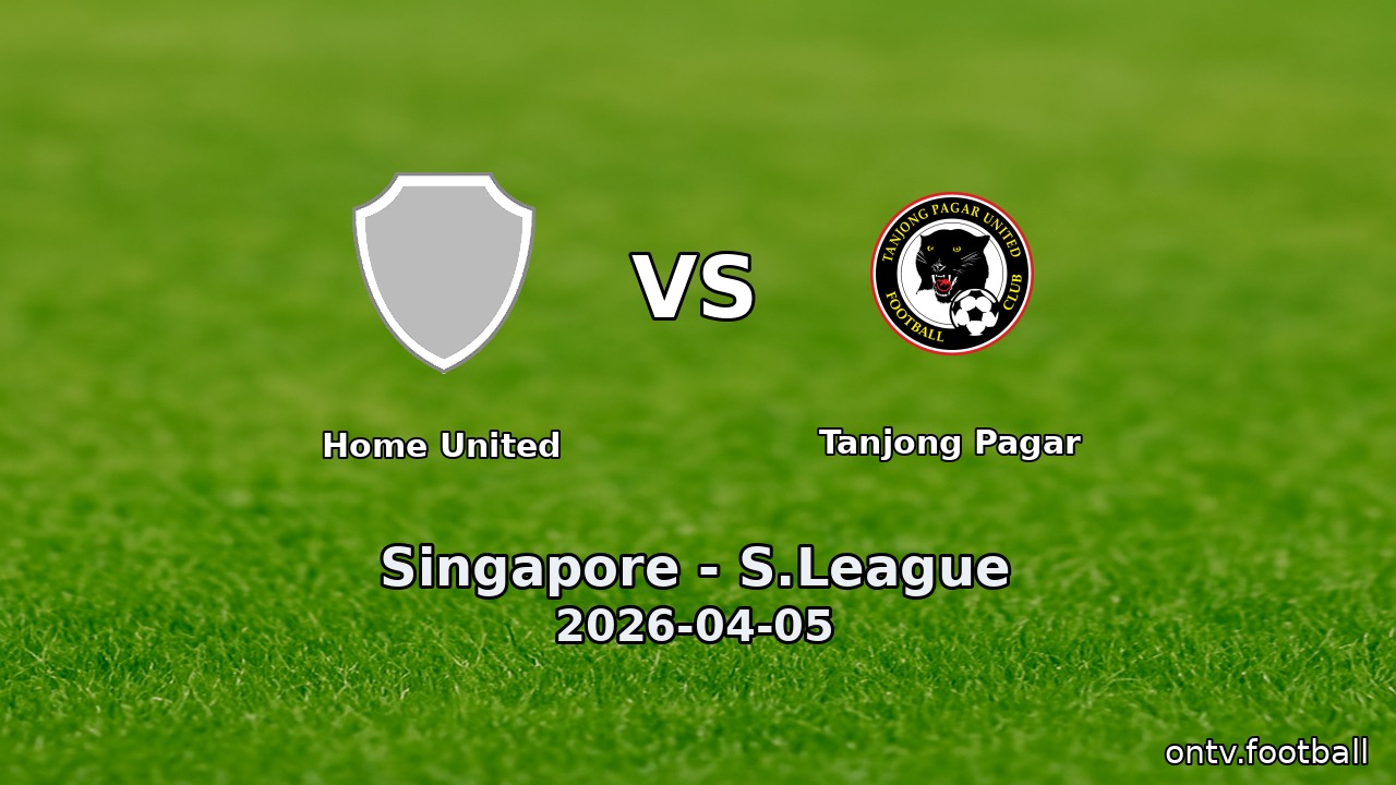 Home United vs Tanjong Pagar