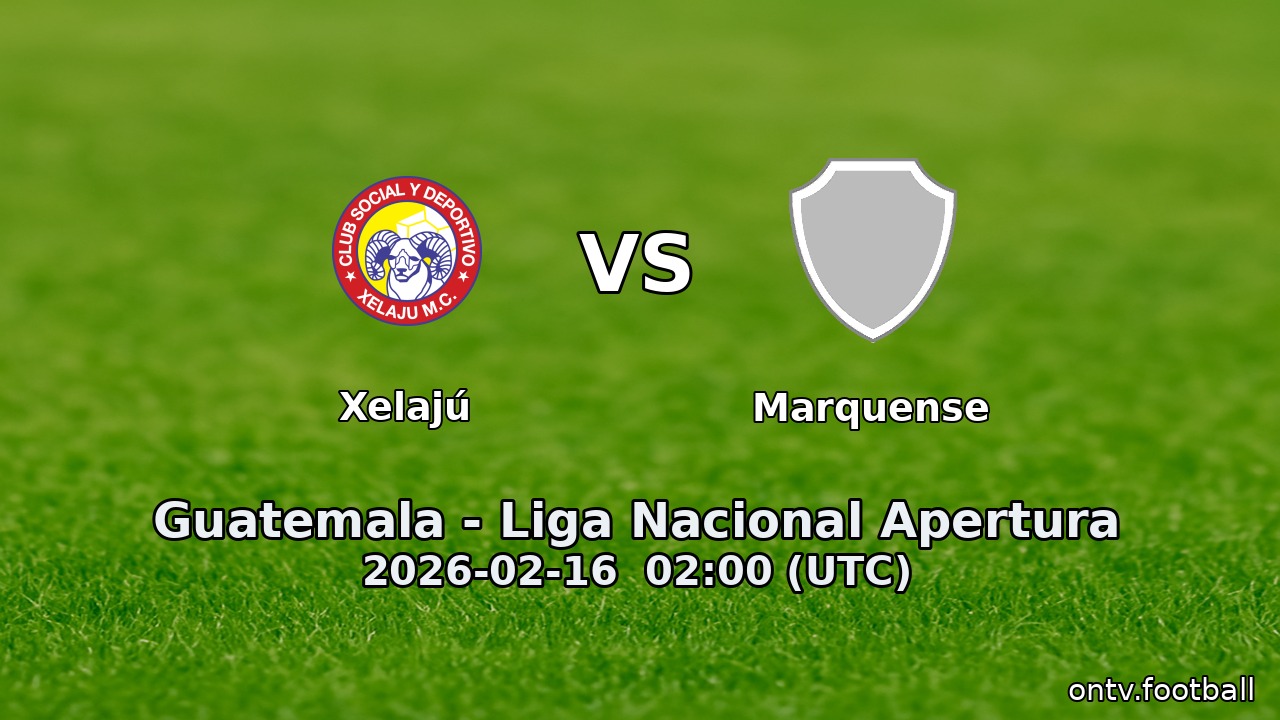 Xelajú vs Marquense