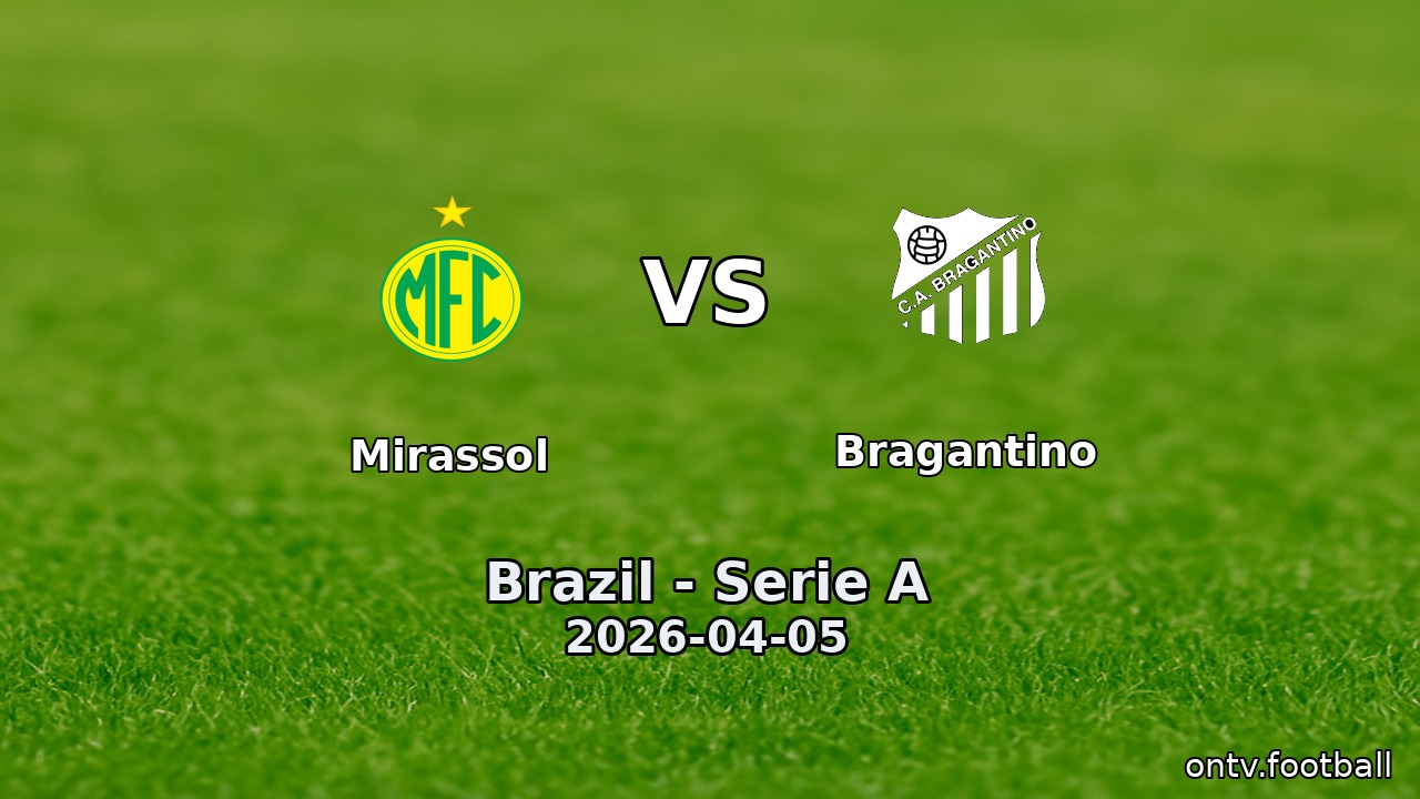 Mirassol vs Bragantino