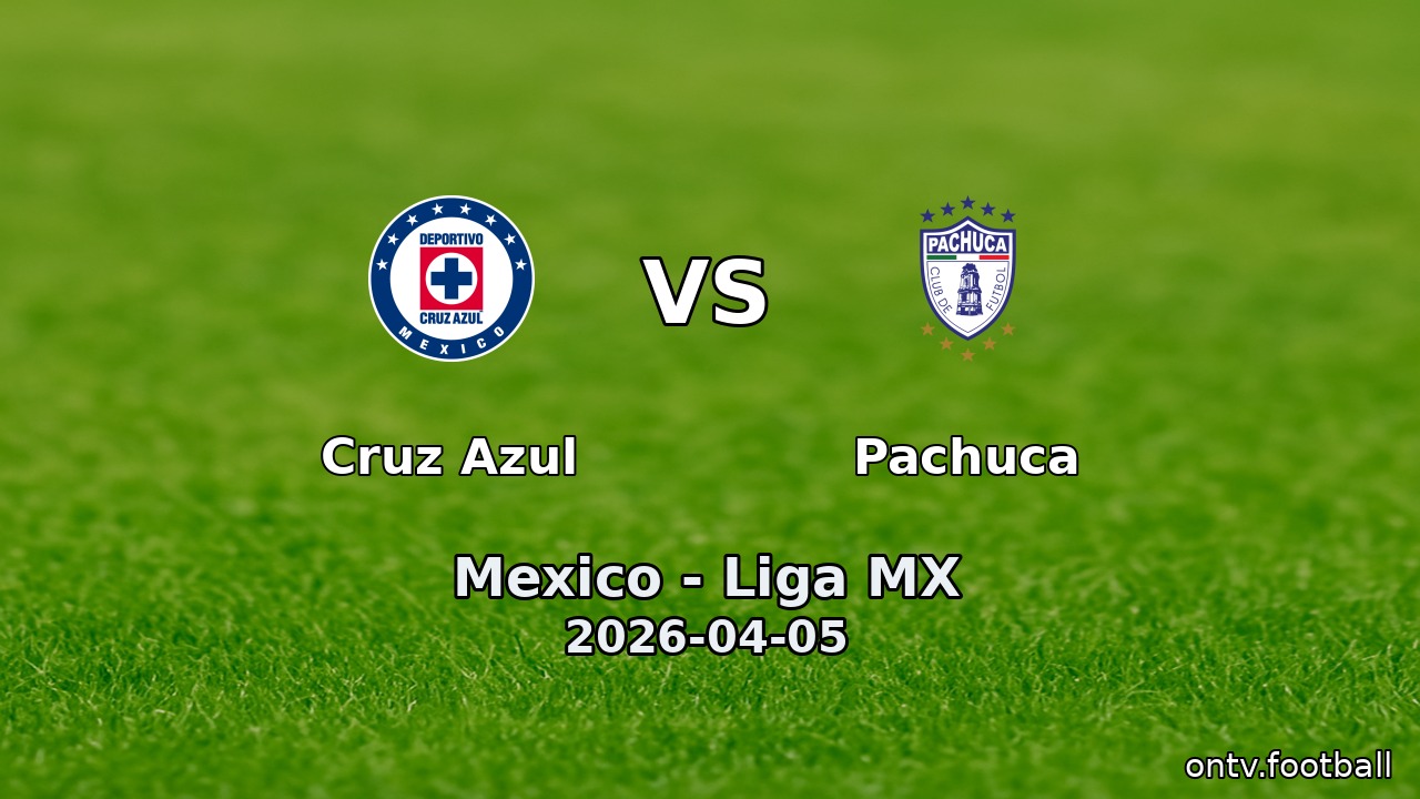 Cruz Azul vs Pachuca