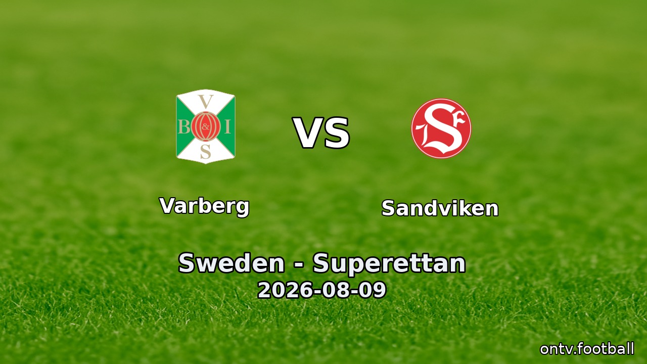 Varberg vs Sandviken