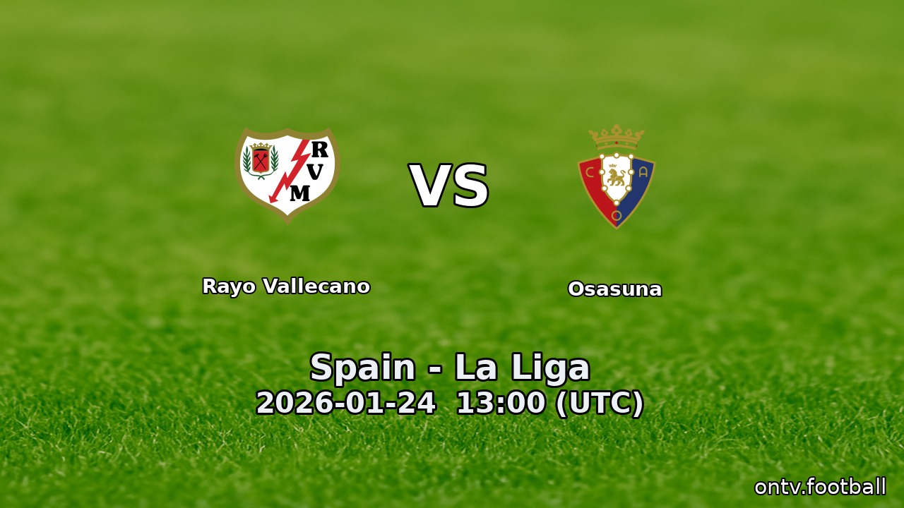Rayo Vallecano vs Osasuna