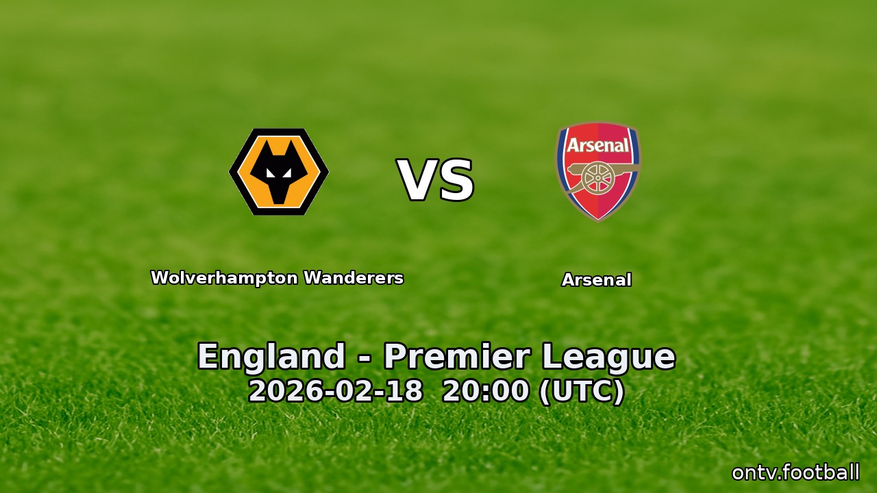 Wolverhampton Wanderers vs Arsenal
