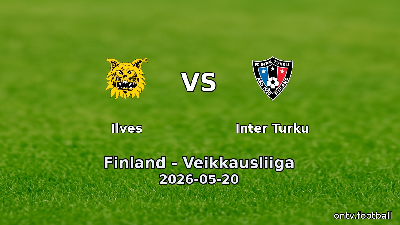 Ilves vs Inter Turku