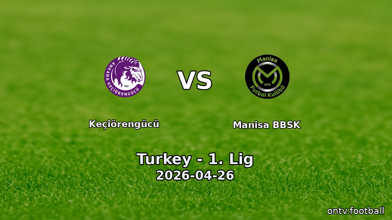 Keçiörengücü vs Manisa BBSK