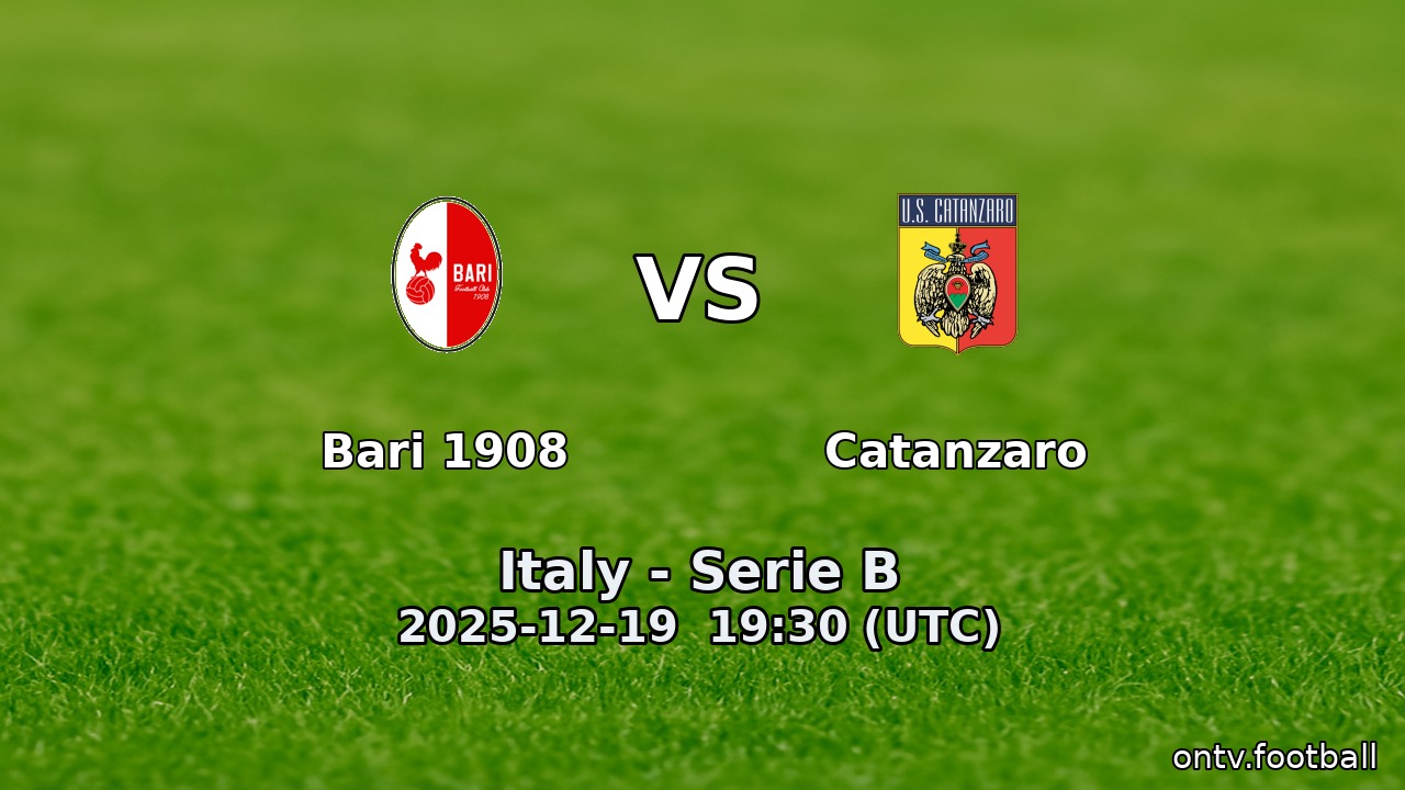 Bari 1908 vs Catanzaro