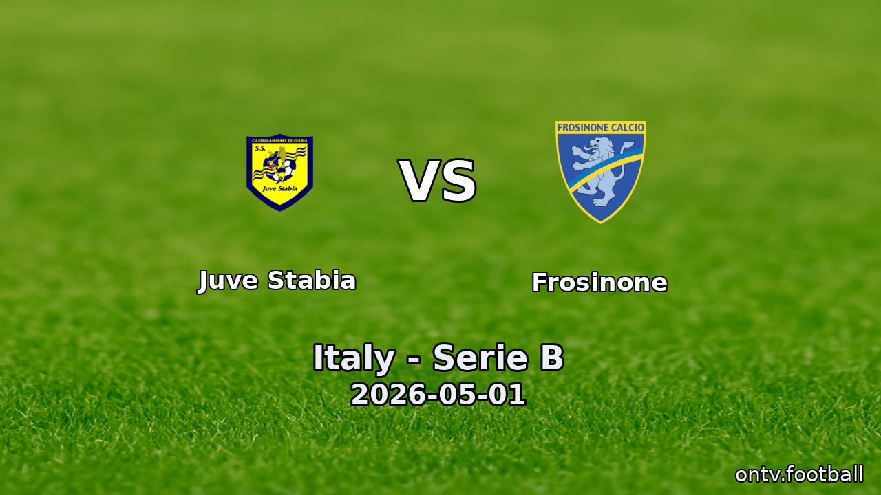 Juve Stabia vs Frosinone