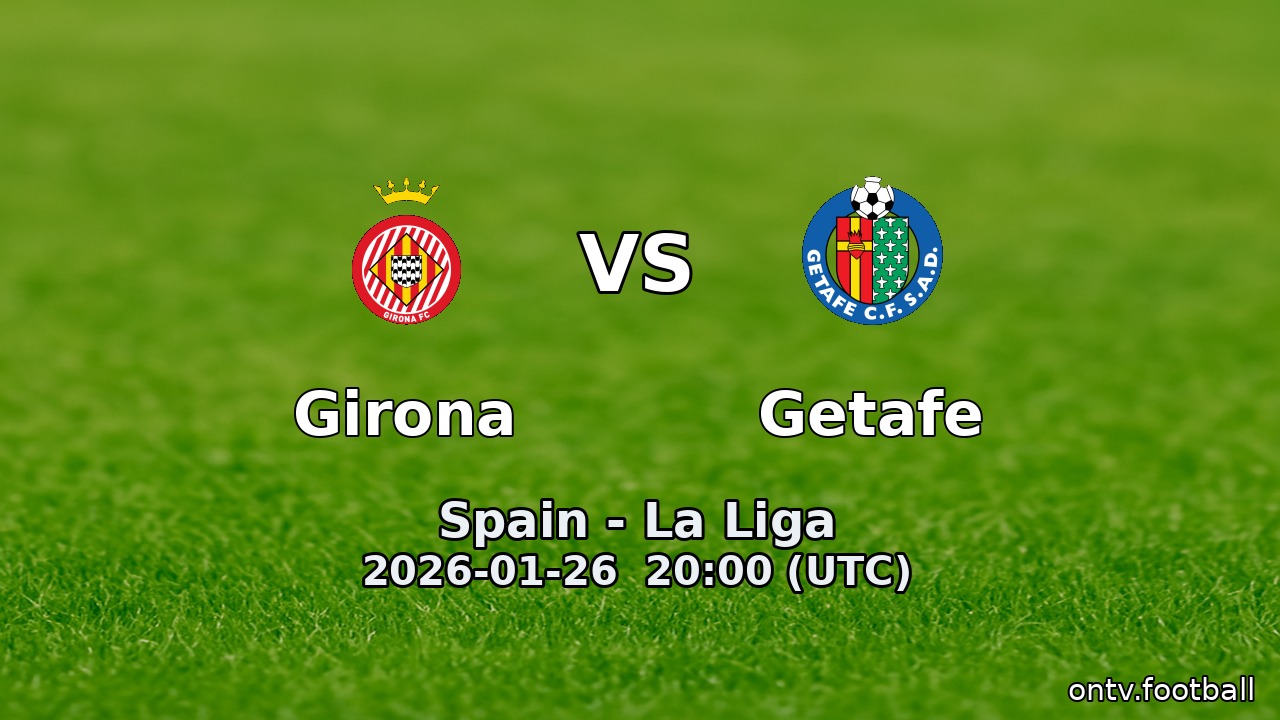 Girona vs Getafe