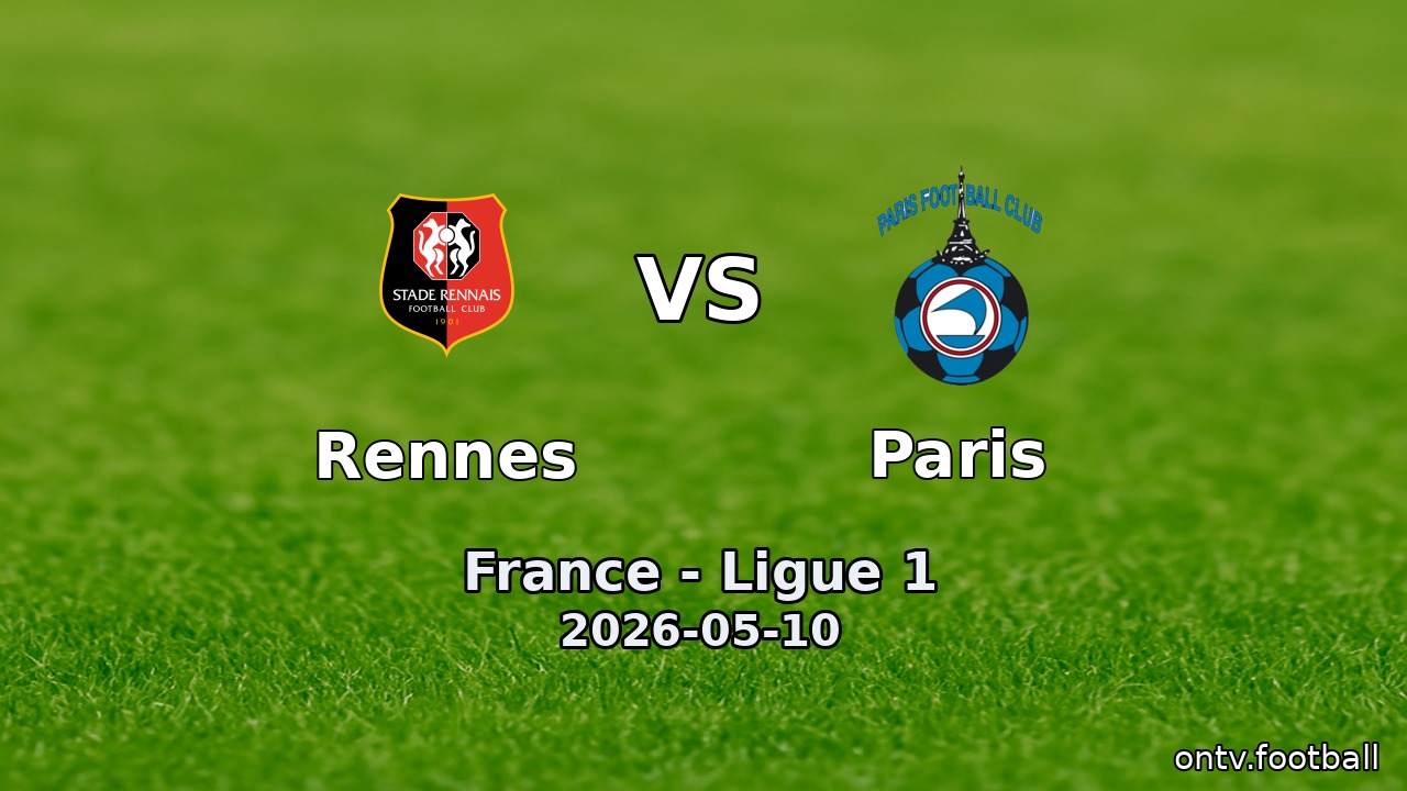 Rennes vs Paris