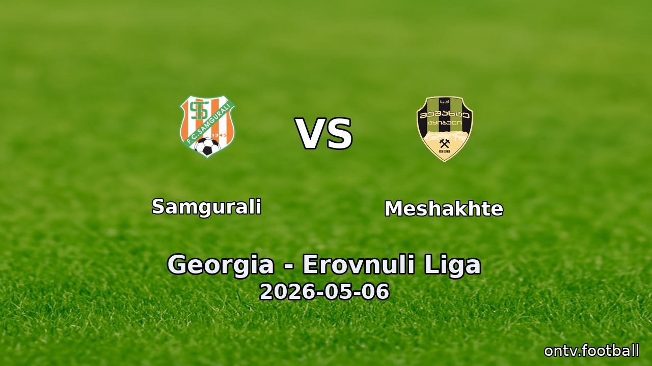 Samgurali vs Meshakhte