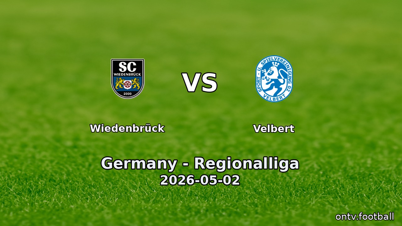 Wiedenbrück vs Velbert