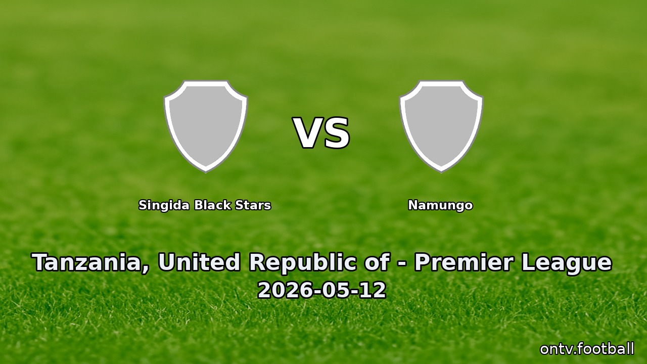 Singida Black Stars vs Namungo