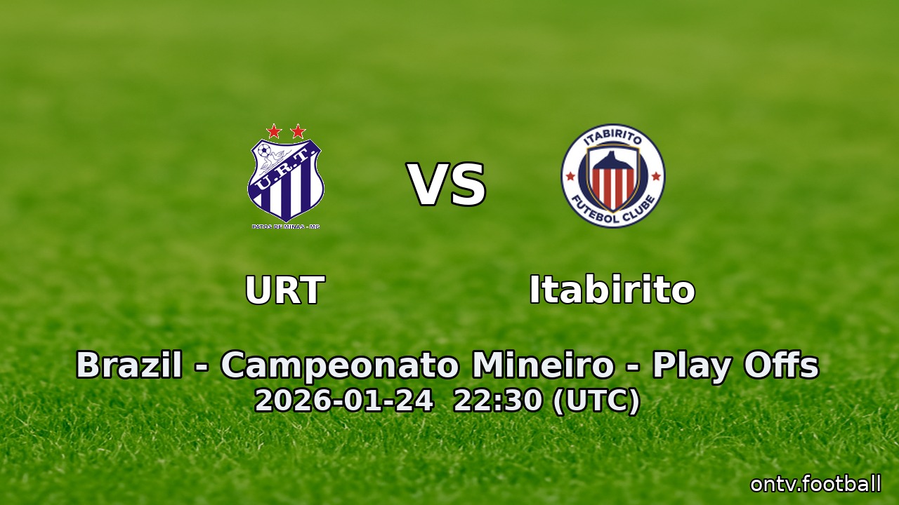 URT vs Itabirito