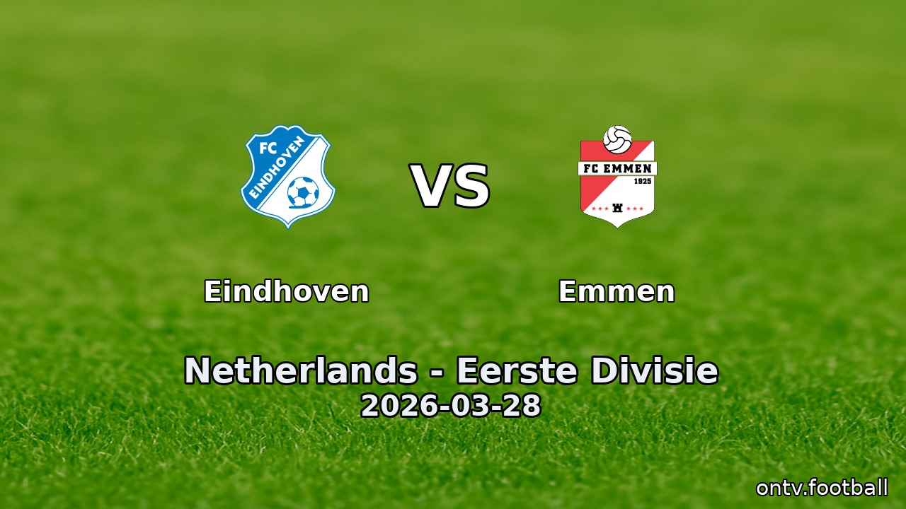 Eindhoven vs Emmen