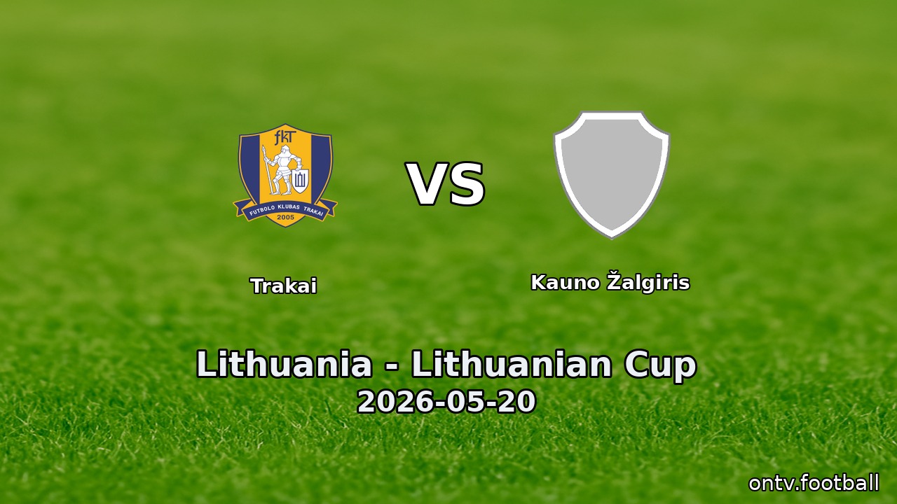 Trakai vs Kauno Žalgiris