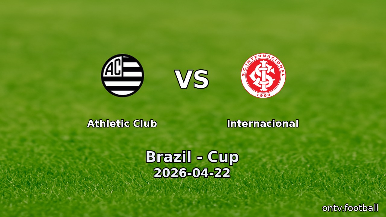 Athletic Club vs Internacional