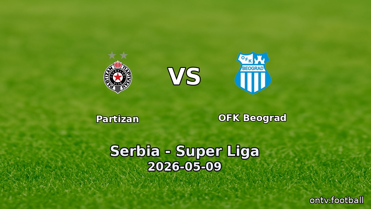 Partizan vs OFK Beograd