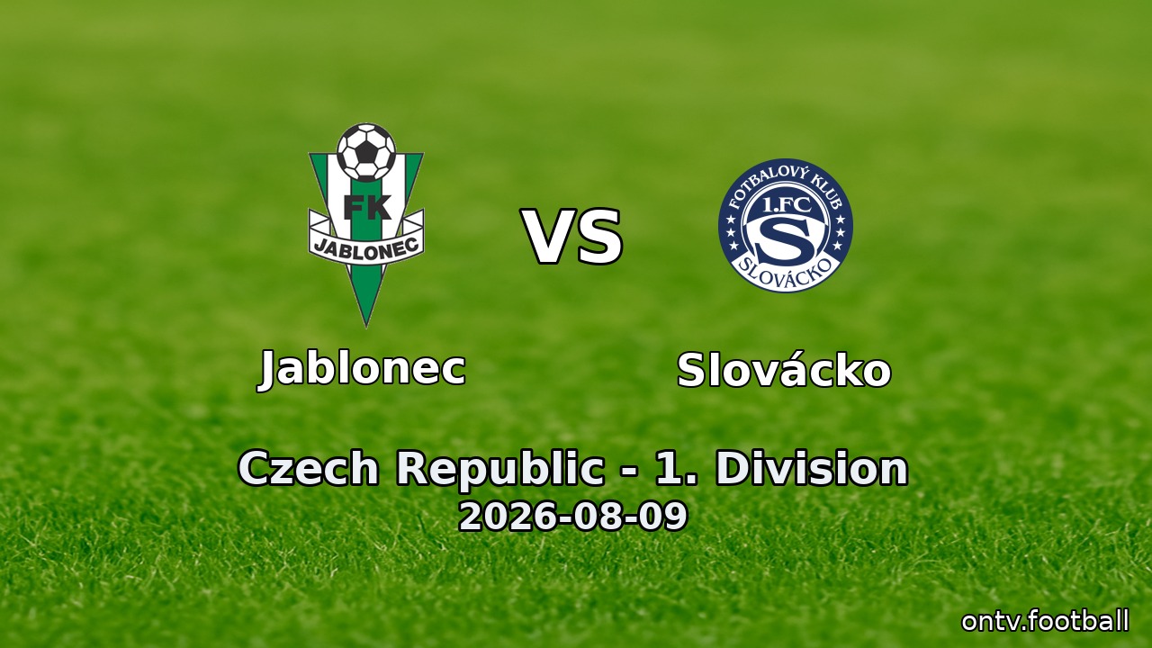 Jablonec vs Slovácko