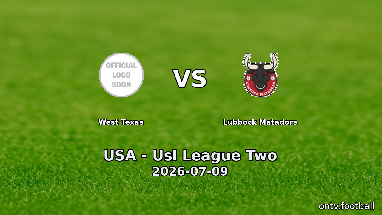 West Texas vs Lubbock Matadors