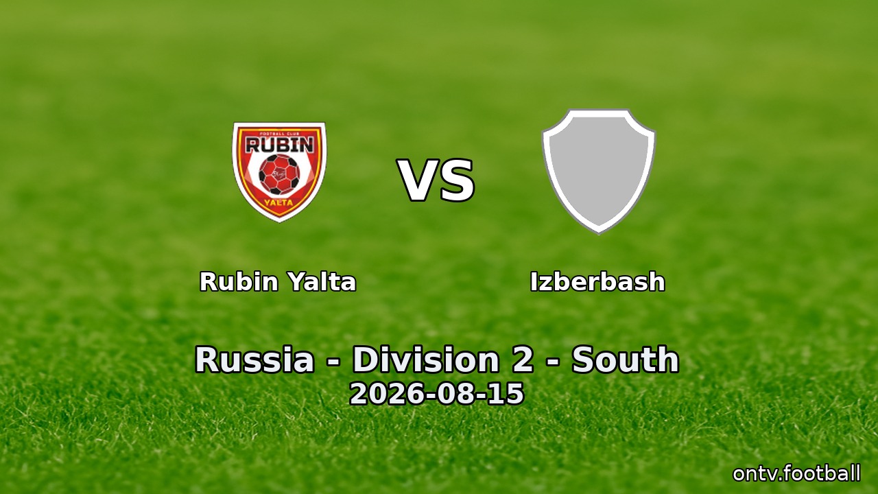 Rubin Yalta vs Izberbash
