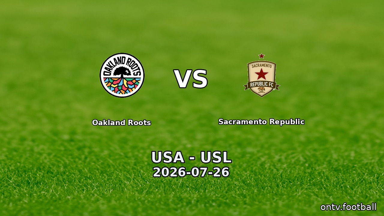 Oakland Roots vs Sacramento Republic