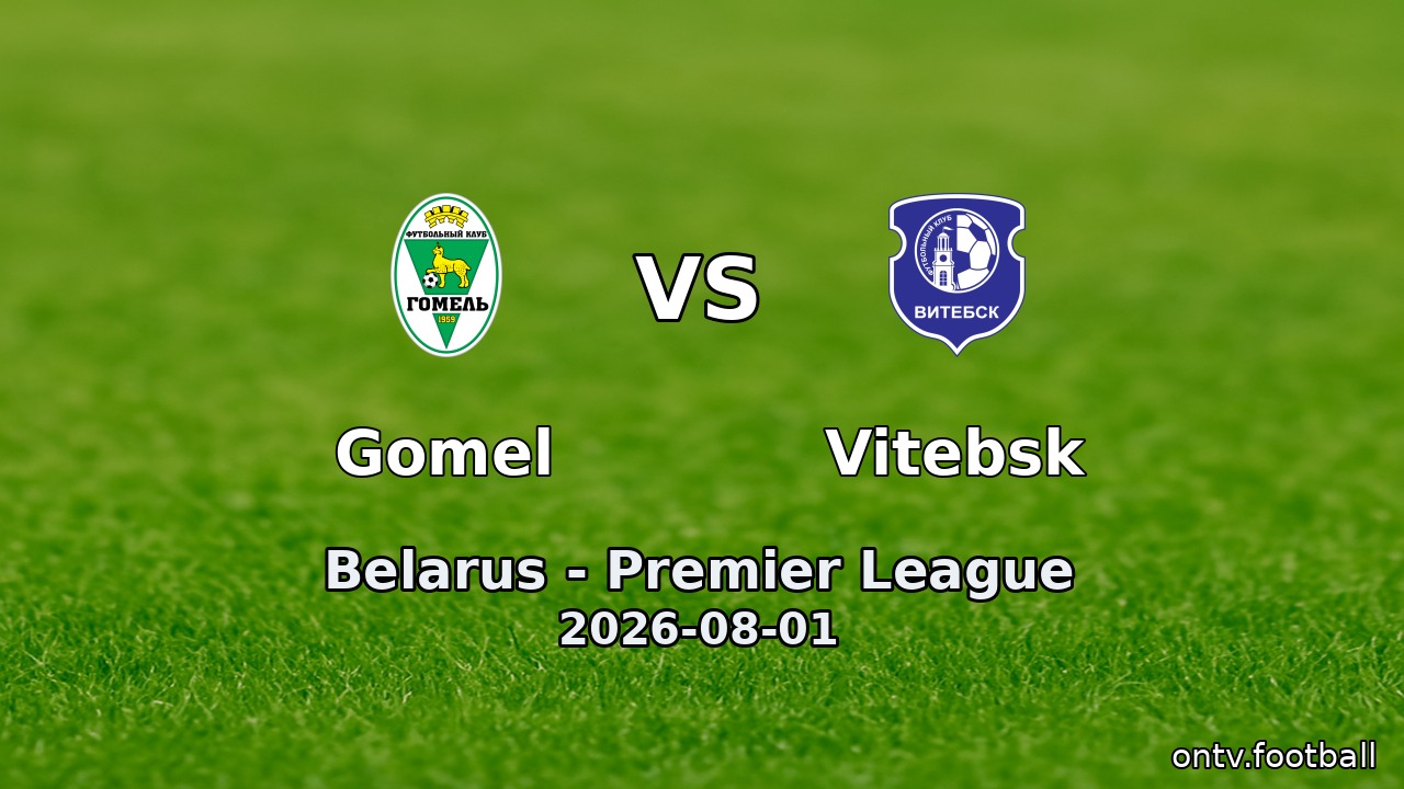 Gomel vs Vitebsk