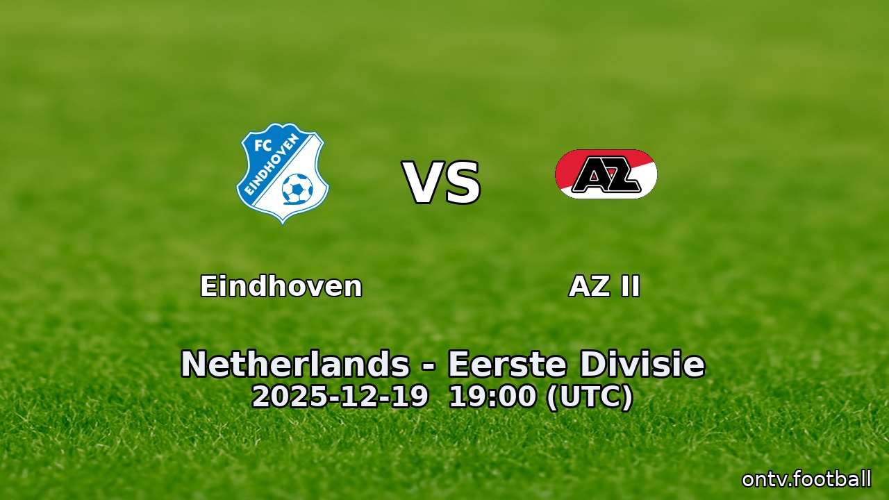 Eindhoven vs AZ II