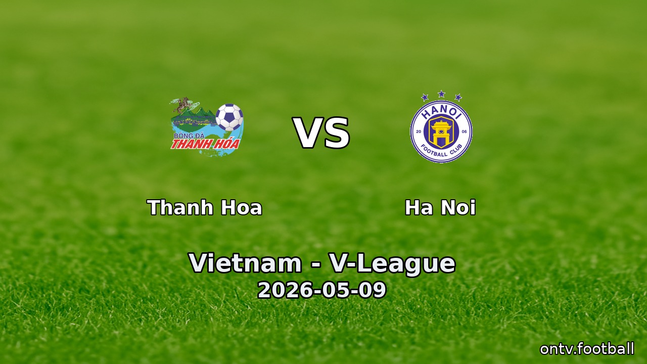 Thanh Hoa vs Ha Noi