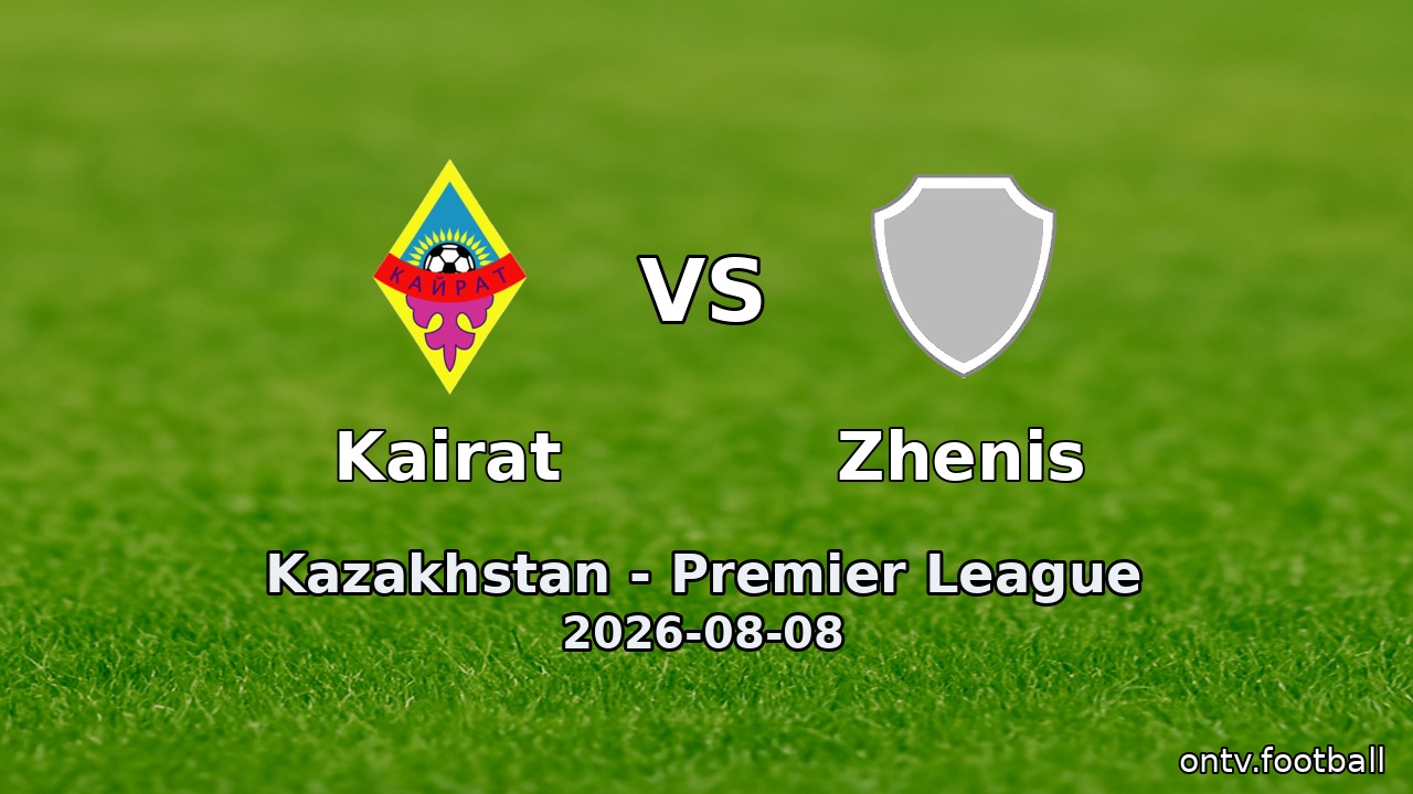 Kairat vs Zhenis