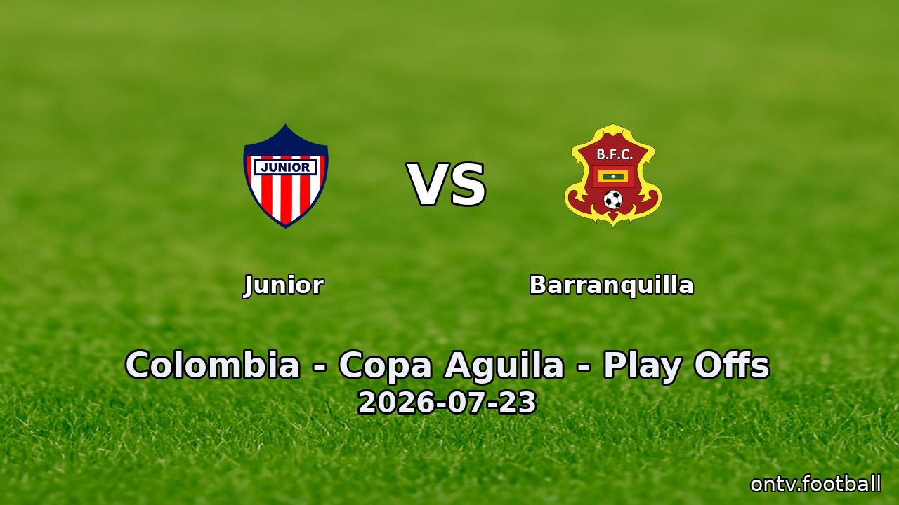 Junior vs Barranquilla