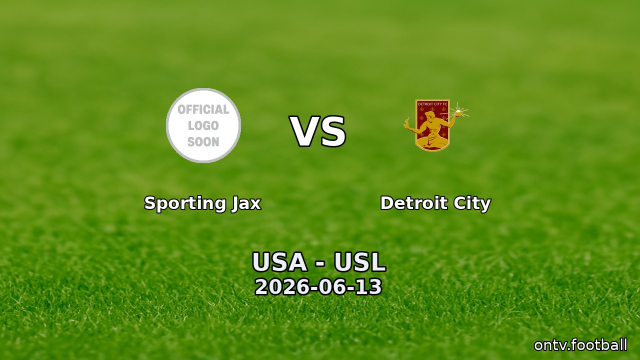 Sporting Jax vs Detroit City