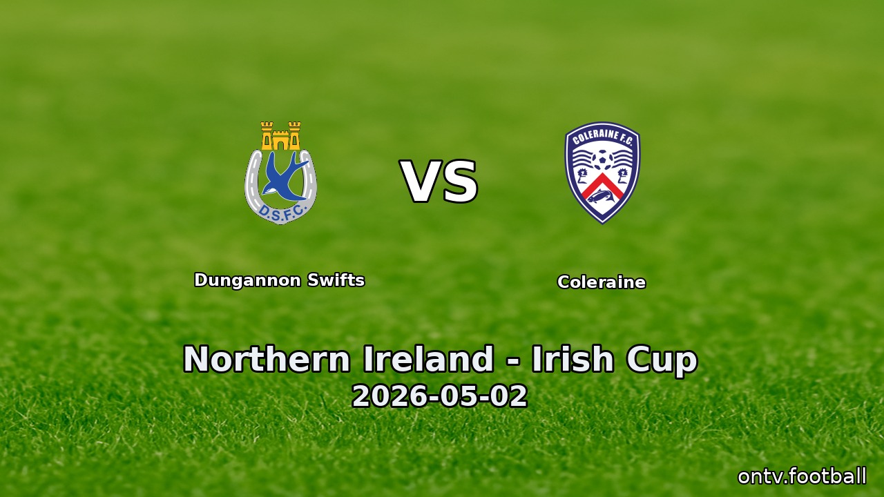 Dungannon Swifts vs Coleraine
