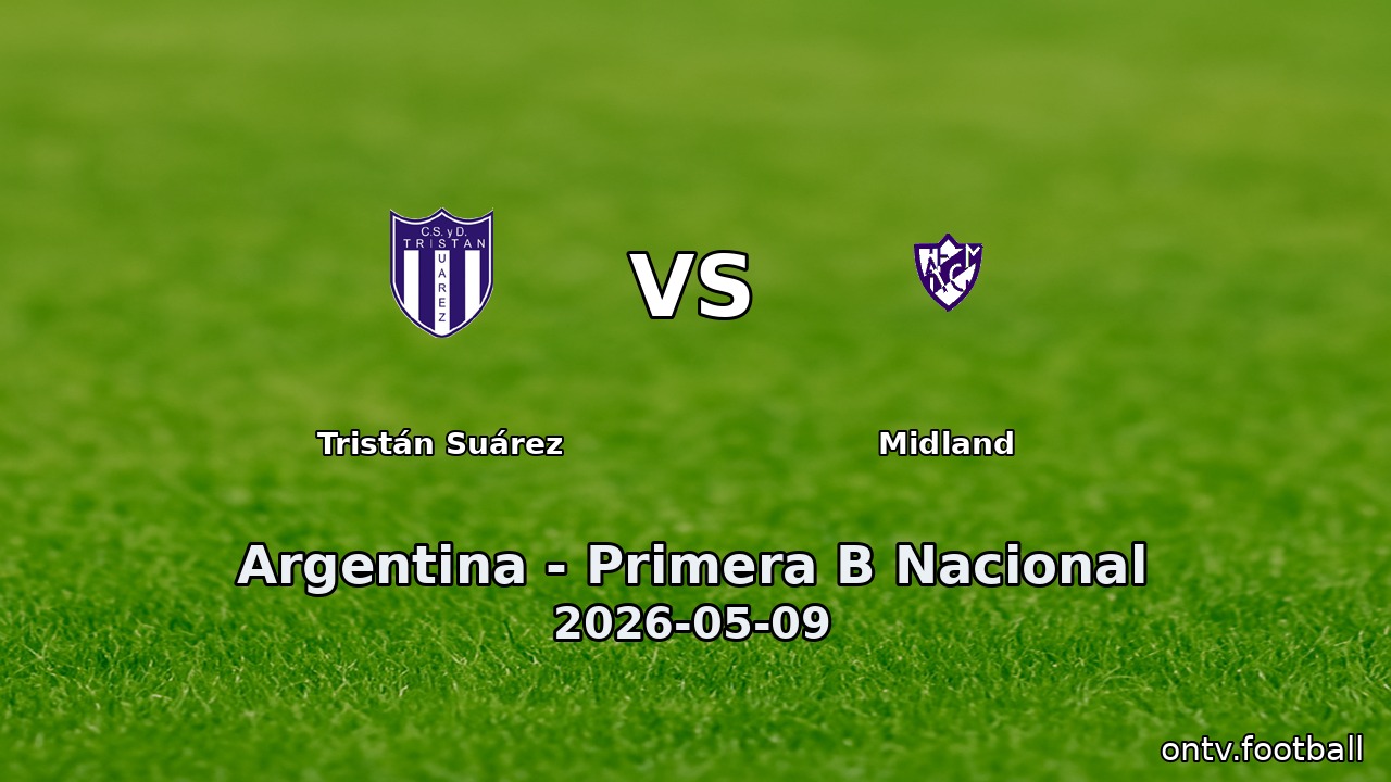Tristán Suárez vs Midland