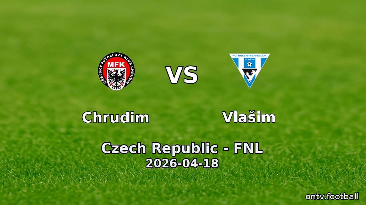 Chrudim vs Vlašim