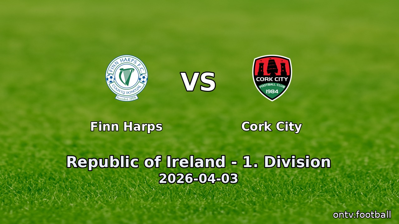 Finn Harps vs Cork City