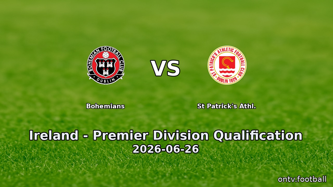 Bohemians vs St Patrick's Athl.