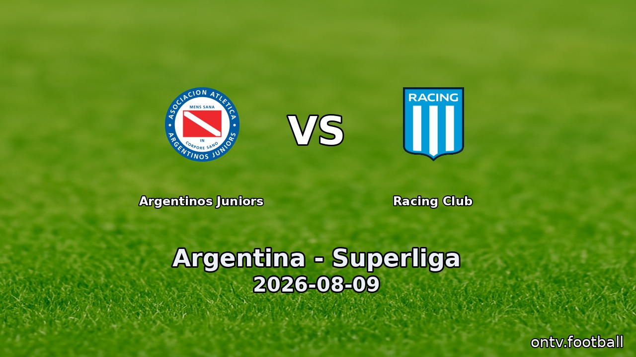 Argentinos Juniors vs Racing Club